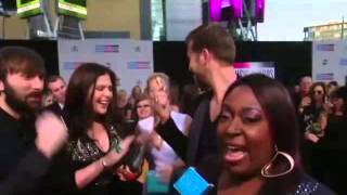 Loni Love at the AMAs on Ellen show [upl. by Cassandra]