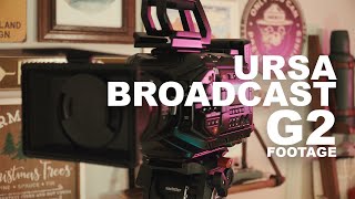 Blackmagic Ursa Broadcast G2 Footage Test [upl. by Carmelle]