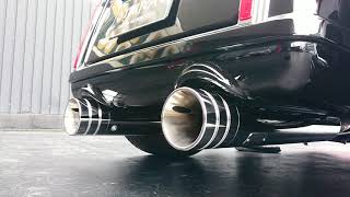 TRIGLIDE TRIJYA CUSTOM jekillamphyde exhaust [upl. by Yendahc]