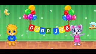 math Kids Adding Quiz Game Numbers 1 to 9 Addition for Grade 1 KindergartenMathsfor Kidscartoon [upl. by Trilbie467]