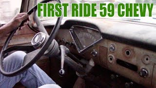 59 chevy Apache first drive [upl. by Senga]