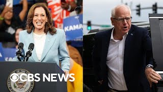 Kamala Harris picks Tim Walz for running mate heres what we know [upl. by Kalb755]