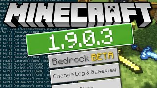 Minecraft  1903 OUT NOW  BETA  JAVAScript API   Change Log  MCPE  Xbox  Switch  Bedrock [upl. by Desireah]