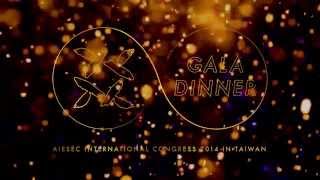 IC2014 Taiwan  Gala dinner opening video [upl. by Deny]