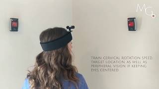 Cervical Rotation Neck Proprioception Exercise with Motion Sensor [upl. by Araed]