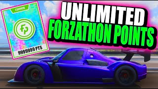 GET UNLIMITED FORZATHON POINTS in Forza Horizon 5 [upl. by Drescher920]