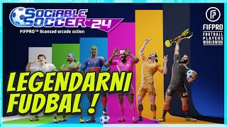 🔴 NAJBOLJI FUDBAL  Sociable Soccer 24 GAMEPLAY [upl. by Uzzial]