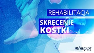 Skręcenie kostki  rehabilitacja [upl. by Rehsa]