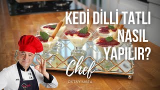 KEDİ DİLLİ ENFES TATLI🍧 OKTAY USTA GARANTİSİYLE 👌🏻 [upl. by Grimonia870]