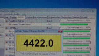 Passmark Benchmark GTX 470 TriSLi Vertex LE 100gb x2 RAID 0 [upl. by Enoch746]