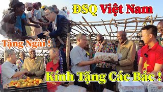 Công Giáp  Vinh Dự Đón Tiếp Đoàn Đại Sứ Quán Việt Nam Tại Nông Trại 4 Bản Dành Nhiều Phần Quà Lớn [upl. by Neenahs161]