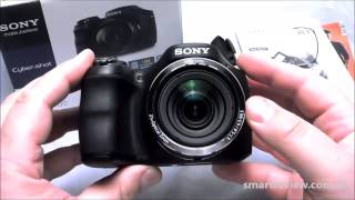 Unboxing Sony Cybershot DSCH100 [upl. by Berlinda]