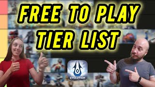 F2P Tier List for Beginners June 2024 Fanmade  Eternal Evolution [upl. by Eelano923]