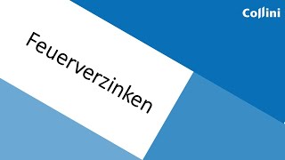 Feuerverzinken [upl. by Aserehc]