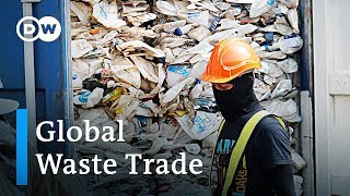 Asian countries begin to restict garbage imports from the West  DW News [upl. by Nnail]