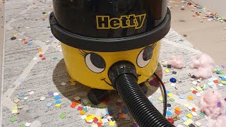 Hetty hoover hallway mess test numatic vacuuming [upl. by Arodal]