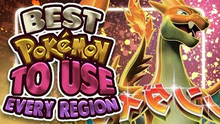 Best Pokemon to Use in Every Region [upl. by Inaej]