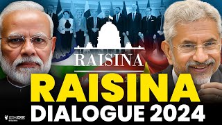 Raisina Dialogue 2024  When was this formed  All About this Global Conference [upl. by Yrrag203]