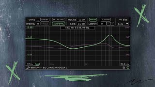 FREE EQ Curve Anallyzer by Bertom Audio TUTORIAL [upl. by Azal]