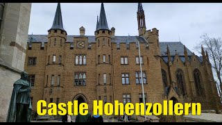 Die Burg Hohenzollern bei Hechingen in GERMANY 2 [upl. by Aisatal]