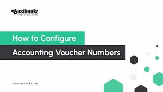 How to Configure Accounting Voucher Numbers [upl. by Dloraj]