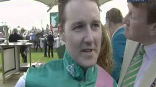 Tom Queally Interview after Frankel wins 2012 Juddmonte International Stakes [upl. by Emeric]