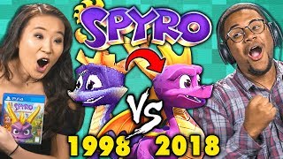 SPYRO Old vs New 1998 vs 2018  React Gaming [upl. by Odlaniger]