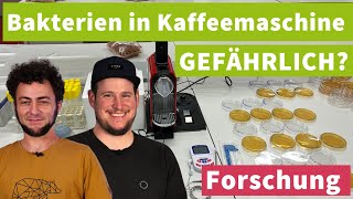 Bakterien im Wassertank von Kaffeemaschinen gefährlich [upl. by Eerehs]