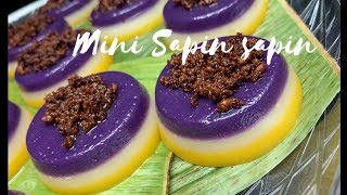 Mini Sapin Sapin  Miniature Sticky Rice Cake [upl. by Bresee]