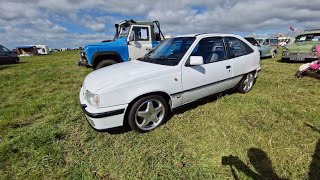 purbeck rally 2024 part 1classic and vintage motor vehicles FORD VAUXHALL BMW AUSTIN AMERICAN [upl. by Polik71]