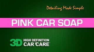 How to wash your car with Pink Car Soap [upl. by Yenaffit851]