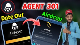 Agent 301 Airdrop 💵  Agent 301 listing date 📅  Agent 301 withdrawal  Agent 301 pre market bitget [upl. by Nodnelg828]