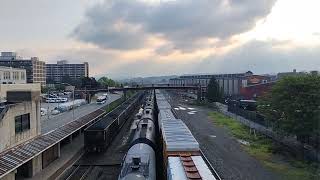 Norfolk Southern Altoona Pennsylvania [upl. by Maison]