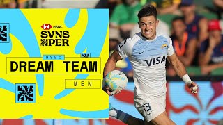 Which seven players made the Perth HSBC SVNS Mens Dream Team [upl. by Jablon297]