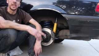 Replacing the Rear Brake Pads on a 1998 BMW 328is E36 [upl. by Notnerb]