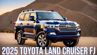 2025 Toyota Land Cruiser FJ Interior Exterior and OffRoad Impressions [upl. by Ocirrej]