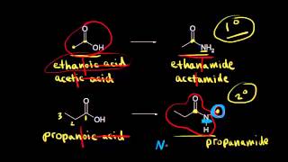 Nomenclature and properties of amides  Organic chemistry  Khan Academy [upl. by Gagnon579]