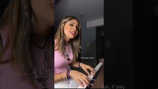 MAR LARA quotIF ONLYquot  COVER VOZ EN VIVO [upl. by Estele937]