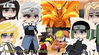 Hokage react to Naruto part 1 [upl. by Torrance]