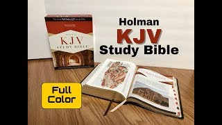 Holman KJV Study Bible Review [upl. by Papp]