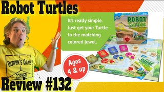 Robot Turtles Review  Bowers Game Corner 132The Best STEM Family amp Childrens Coding Board Game [upl. by Sherourd895]