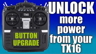 DIY Upgrade Button for RadtoMaster TX16S MKII Radio Tutorial 🔥 [upl. by Leirad]