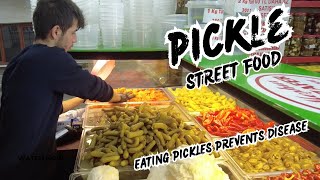 Pickles  Pickles are a cure for all diseases streetfood cooking food istanbul [upl. by Chan171]