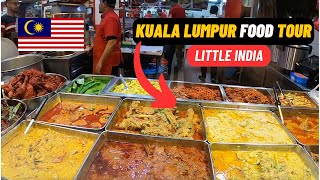 Looking for FOOD in Brickfields Little India Kuala Lumpur Malaysia [upl. by Doughman78]