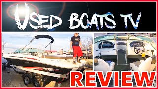 2011 Sea Ray 205 Sport Boat Test  Sea Ray Sport Review  Boats for sale [upl. by Dhruv]