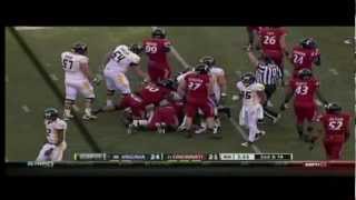 2011 CFB  WVU vs 23 Cincinnati  4th Quarter [upl. by Eleirbag735]