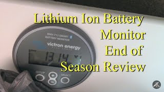 Review  Victron BMV712 Monitor with 24v Pair Battleborn BB10012 Lithium Ion Batteries [upl. by Enirhtak974]