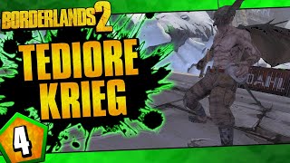 Borderlands 2  Tediore Allegiance Krieg Challenge Run  Day 4 [upl. by Udenihc]