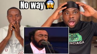 First time hearing Opera Luciano Pavarotti  Nessun Dorma REACTION 😱 [upl. by Onitnas]