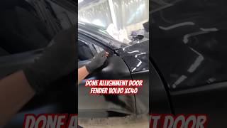 Volvo xc40doorfender alignment Car body Repair Denting and painting [upl. by Philana]